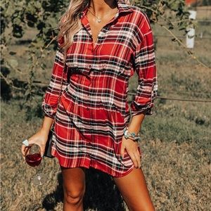 Flannel Dress